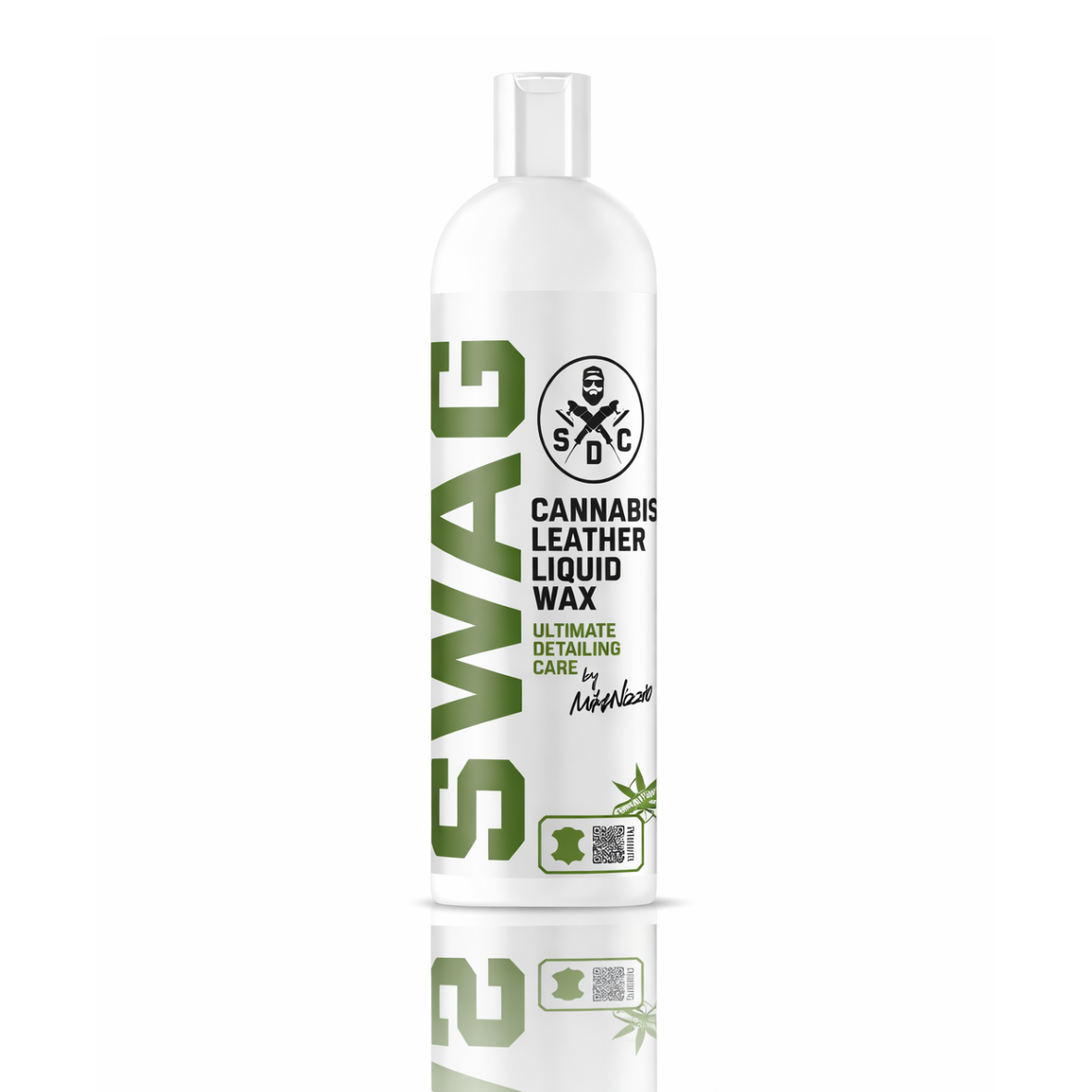 Soin cuir voiture Cannabis 150ml - Cire naturelle protection - Bubble Auto