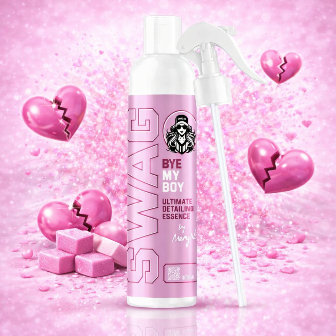 Désodorisant voiture Bye My Boy 150ml - Senteur premium - Bubble Auto