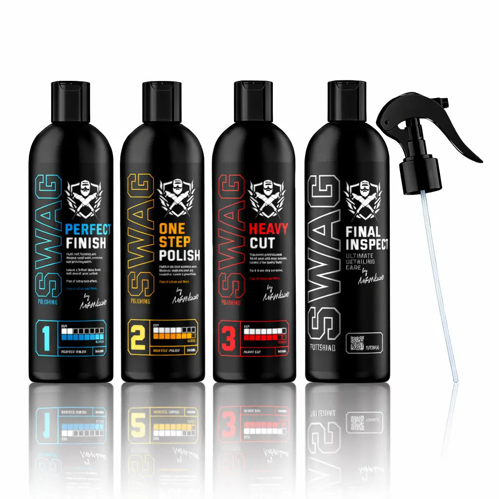 Kit Correction et Finition voiture 500ml - Polish detailing professionnel - Bubble Auto
