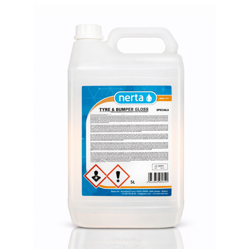 Brillant pneus plastiques voiture 5L - Dressing extérieur - Bubble Auto