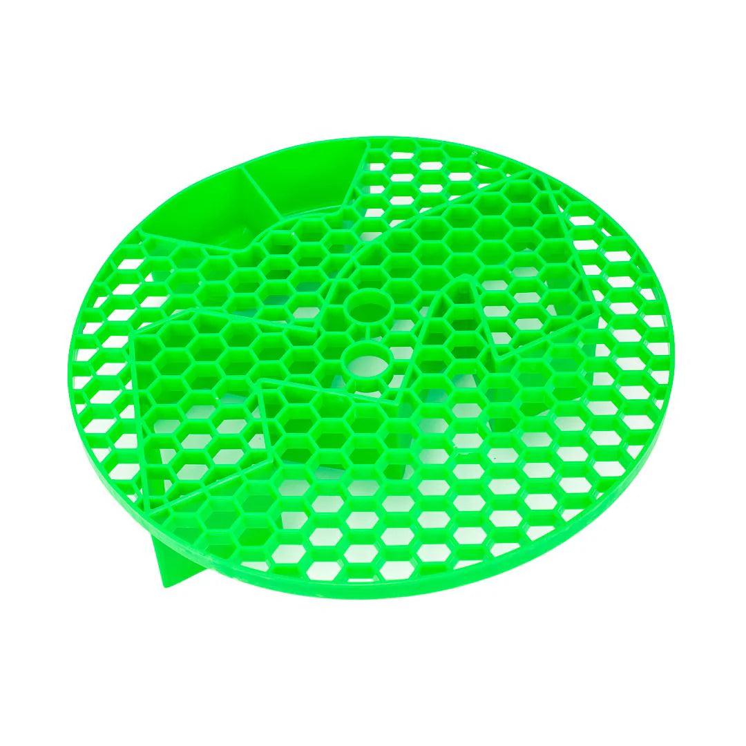 Grille filtrante seau voiture verte - Sand killer protection lavage - Bubble Auto