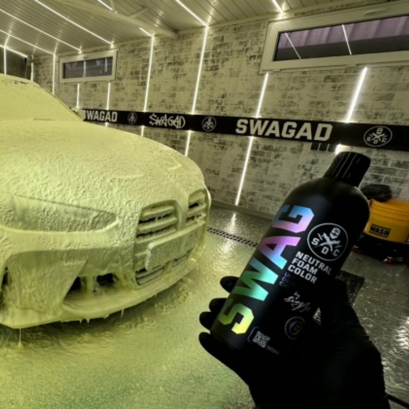 Mousse multi-couleur active voiture - Snow foam à diluer - Bubble Auto