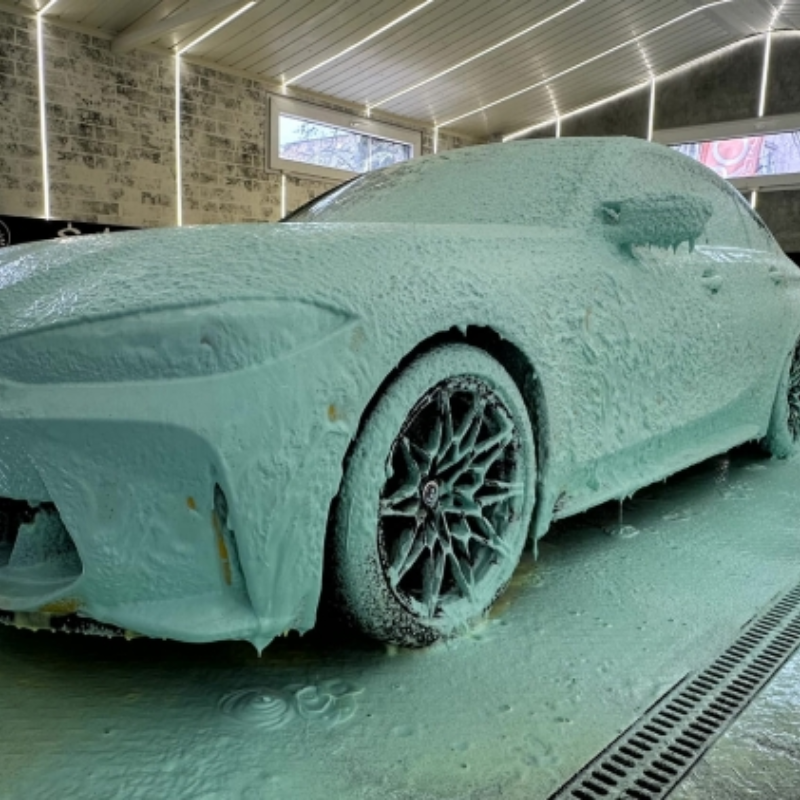 Mousse multi-couleur active voiture - Snow foam à diluer - Bubble Auto