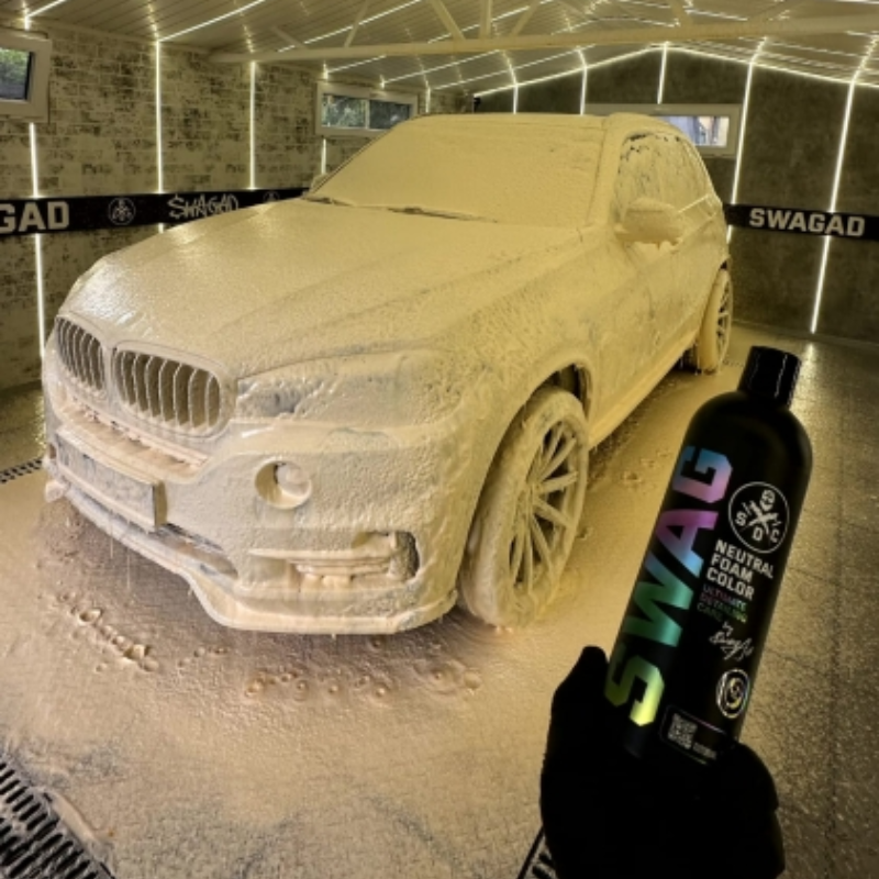 Mousse multi-couleur active voiture - Snow foam à diluer - Bubble Auto