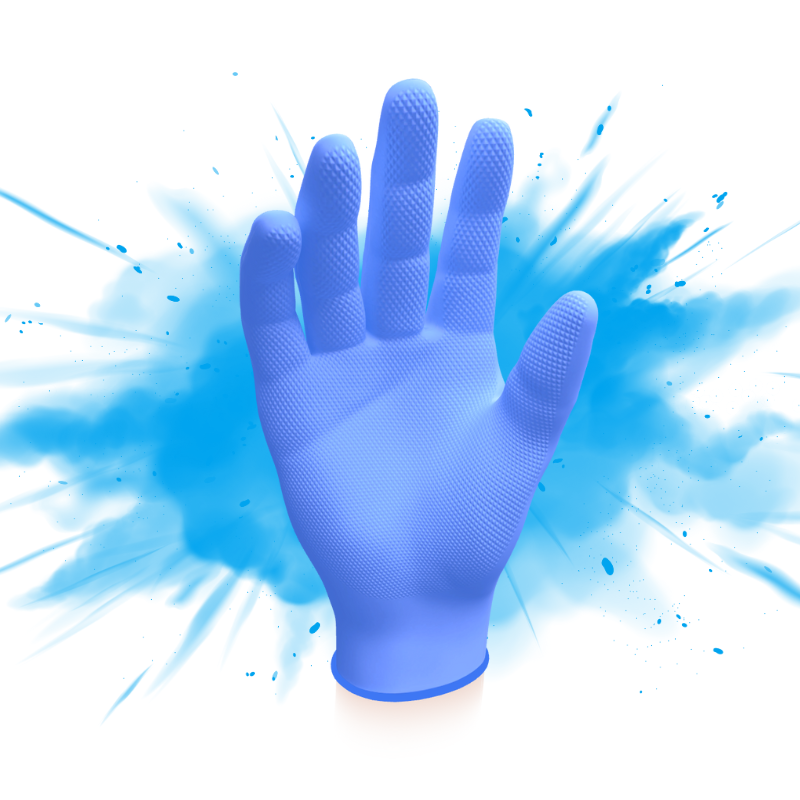 Gants nitrile voiture - Detailing protection mains - Bubble Auto