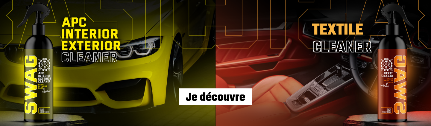 Produits nettoyage intérieur et extérieur voiture